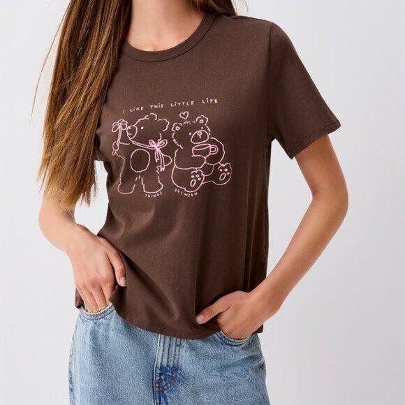 Things Between Cute Teddies T-Shirt 100% cotton - Picture 3 of 3